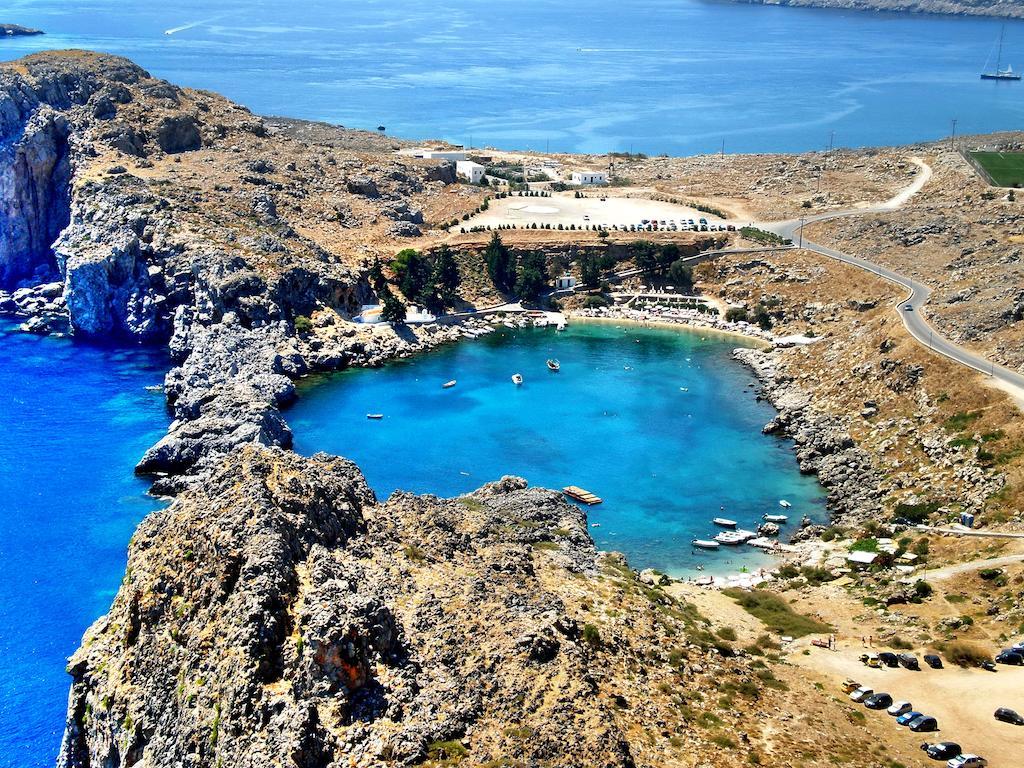 Galini View Apartments Lindos Exteriör bild