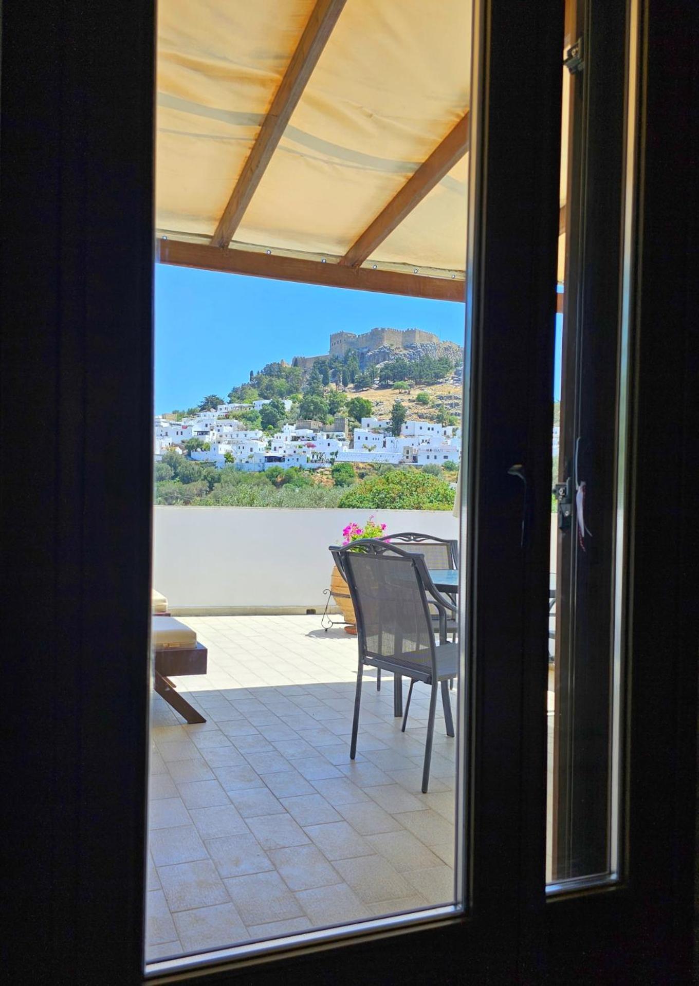 Galini View Apartments Lindos Exteriör bild