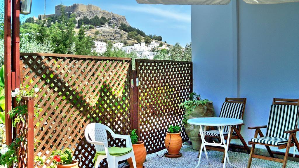 Galini View Apartments Lindos Rum bild
